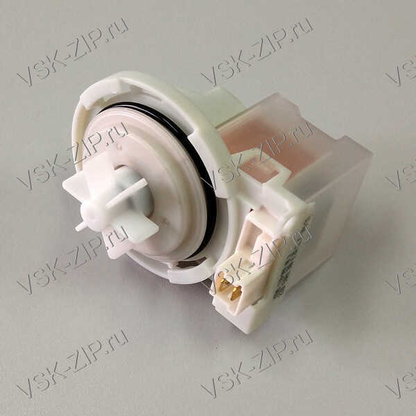 Насос COPRECI 30W 4 защелки, без улитки, круглый, фишка вперед, белый