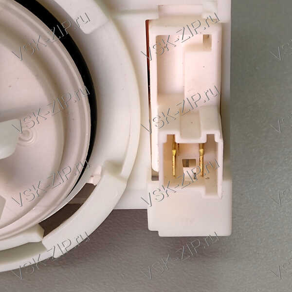 Насос COPRECI 30W 4 защелки, без улитки, круглый, фишка вперед, белый