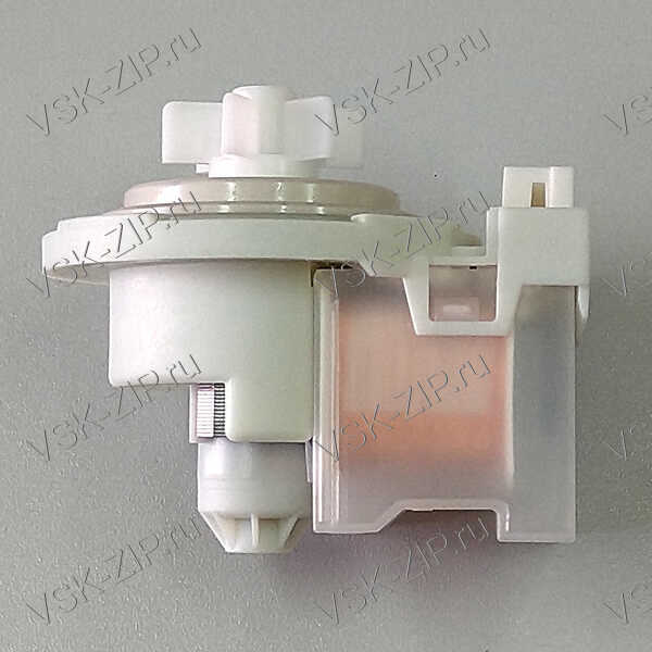 Насос COPRECI 30W 4 защелки, без улитки, круглый, фишка вперед, белый