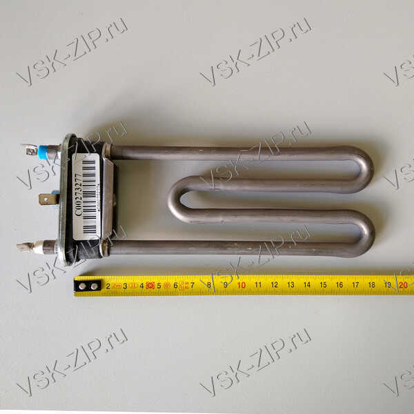 ТЭН 1900W 180мм с отверстием под датчик