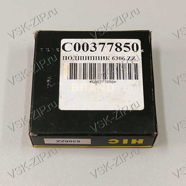 Подшипник 6 306 ZZ HIC 30x72x19