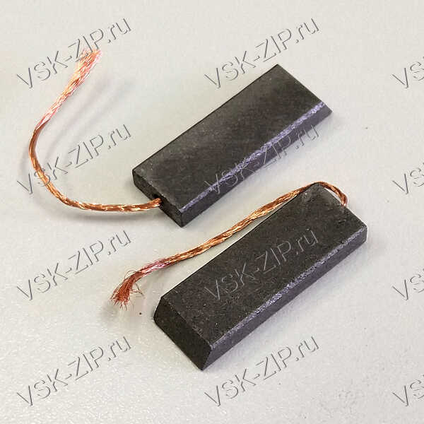 Щетки 5x12,5x35 для электродвигателя, провод от центра (комплект 2шт.)